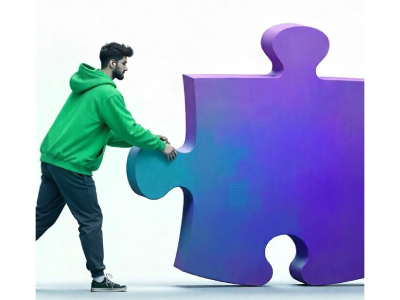 Desktop monitor and tablets displaying website wireframe sketches on a workspace for essential UI UX design skills