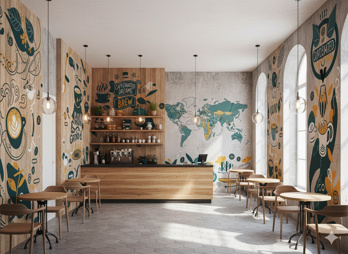 image featuring a yellow and cyan shoe carton box showcasing package design a sector of graphic design