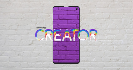 A professional UI UX case study showing a creator home paint visualizer and interior design android app